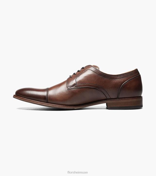 Florsheim رجال فليكس كاب تو أكسفورد 6B6H253 كونياك الأحذية