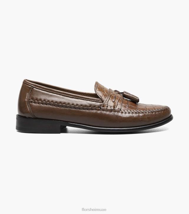Florsheim رجال بيزا موك تو شرابة متعطل 6B6H255 كونياك الأحذية