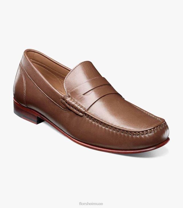 Florsheim رجال بوفورت موك تو بيني متعطل 6B6H263 كونياك الأحذية