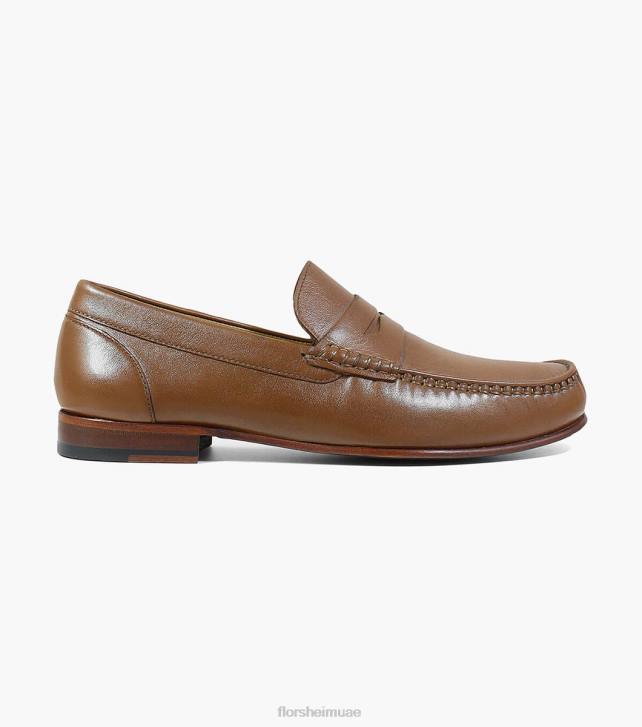 Florsheim رجال بوفورت موك تو بيني متعطل 6B6H263 كونياك الأحذية