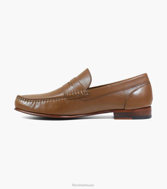 Florsheim رجال بوفورت موك تو بيني متعطل 6B6H263 كونياك الأحذية