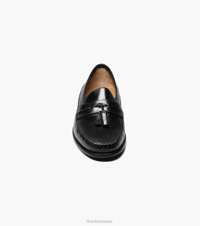 Florsheim رجال حذاء باتزانو موك تو شرابة سهل الارتداء 6B6H283 أسود الأحذية