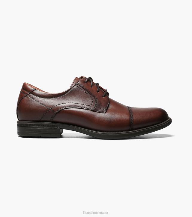 Florsheim رجال مركز كاب تو أكسفورد 6B6H286 كونياك الأحذية