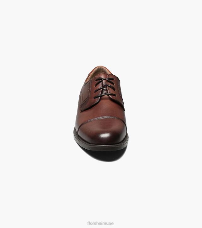 Florsheim رجال مركز كاب تو أكسفورد 6B6H286 كونياك الأحذية