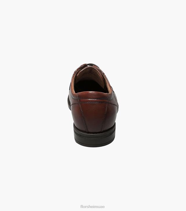 Florsheim رجال مركز كاب تو أكسفورد 6B6H286 كونياك الأحذية