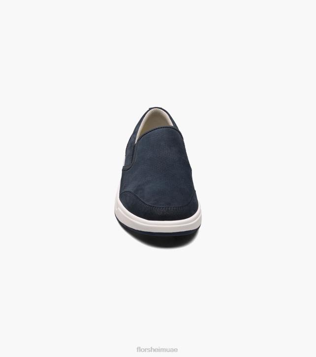 Florsheim رجال حذاء رياضي سهل الارتداء بمقدمة مدببة 6B6H298 القوات البحرية الأحذية