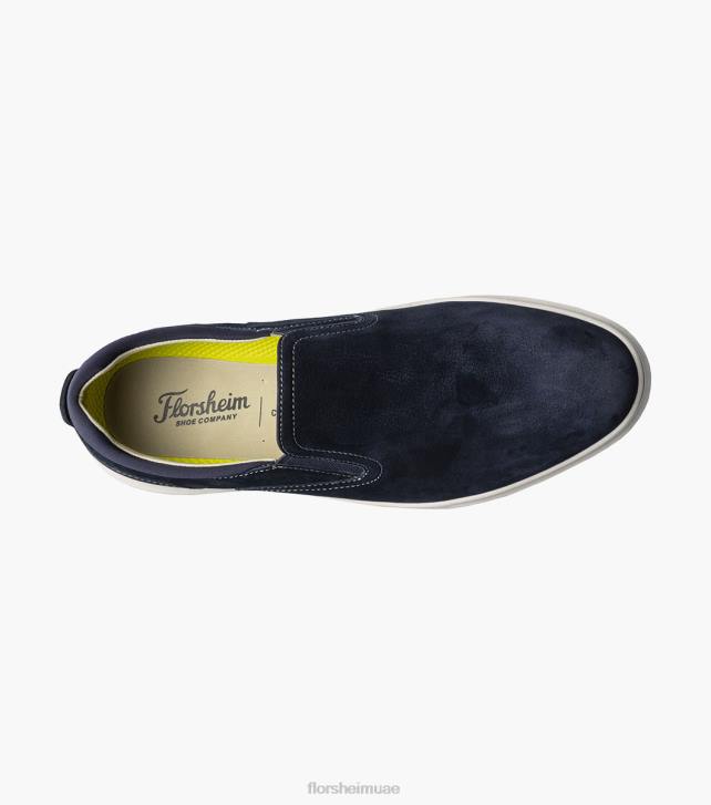 Florsheim رجال حذاء رياضي عادي سهل الارتداء 6B6H299 القوات البحرية الأحذية