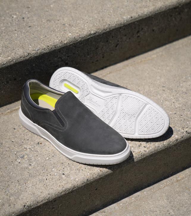 Florsheim رجال حذاء رياضي عادي سهل الارتداء 6B6H300 رمادي الأحذية