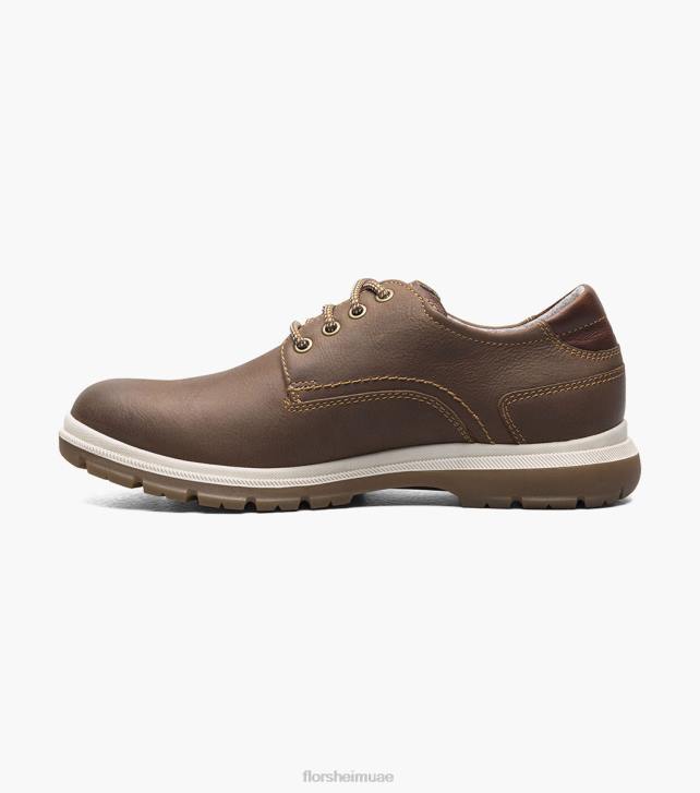Florsheim رجال بالمرصاد سهل اصبع القدم أكسفورد 6B6H303 الفصل البني الأحذية