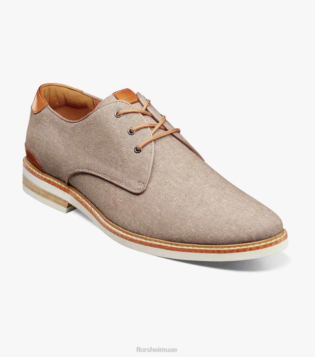 Florsheim رجال قماش المرتفعات سهل اصبع القدم أكسفورد 6B6H320 رمل الأحذية