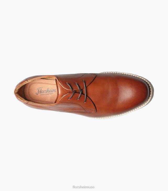 Florsheim رجال المرتفعات سهل اصبع القدم أكسفورد 6B6H323 كونياك الأحذية