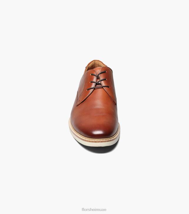 Florsheim رجال المرتفعات سهل اصبع القدم أكسفورد 6B6H323 كونياك الأحذية
