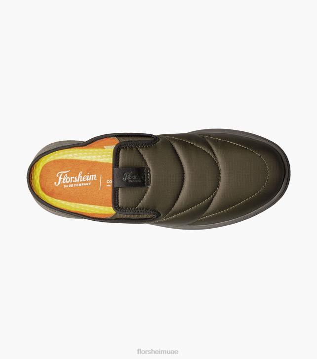 Florsheim رجال جافا سدادة اصبع القدم عادي 6B6H346 زيتون الأحذية