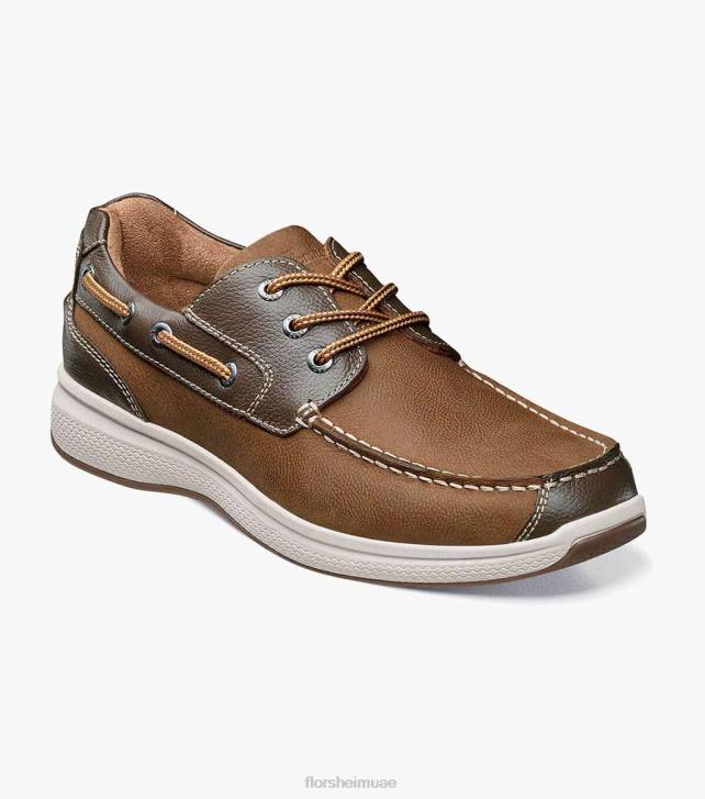 Florsheim رجال البحيرات العظمى موك تو أكسفورد 6B6H353 حجر الأحذية