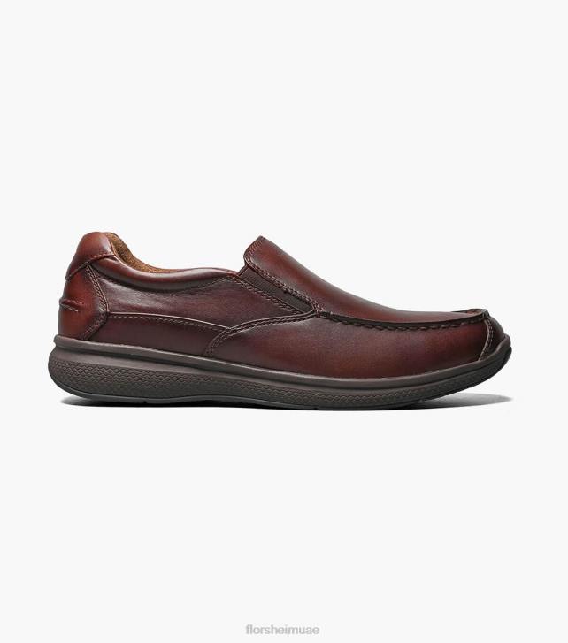 Florsheim رجال زلة اصبع القدم على البحيرات العظمى 6B6H358 بني الأحذية