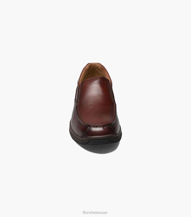Florsheim رجال زلة اصبع القدم على البحيرات العظمى 6B6H358 بني الأحذية
