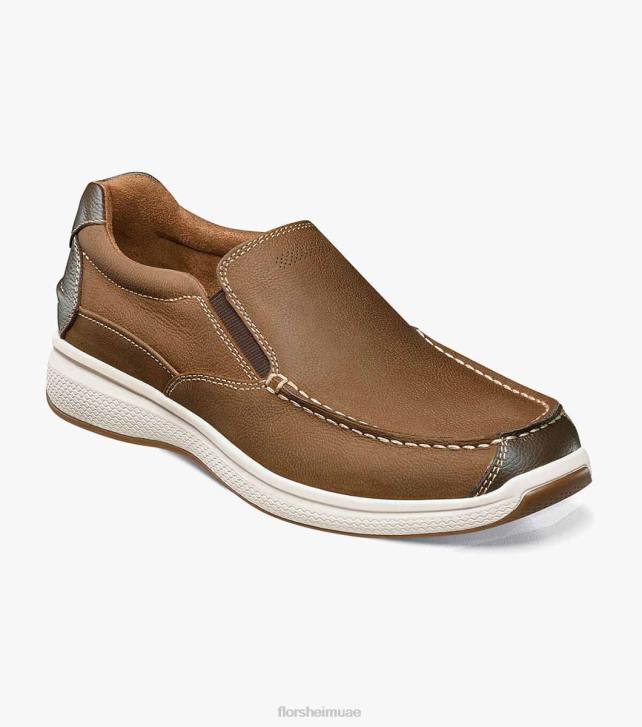 Florsheim رجال زلة اصبع القدم على البحيرات العظمى 6B6H359 حجر الأحذية
