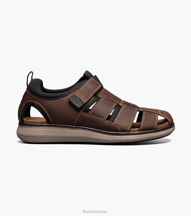 Florsheim رجال صندل فينشر صياد 6B6H376 الفصل البني الأحذية