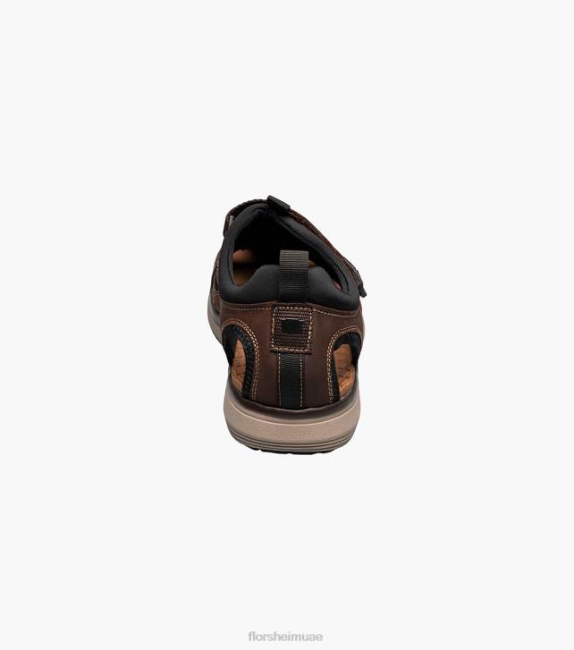 Florsheim رجال صندل فينشر صياد 6B6H376 الفصل البني الأحذية