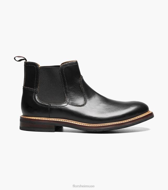 Florsheim رجال مسبك عادي اصبع القدم جور التمهيد 6B6H393 أسود الأحذية