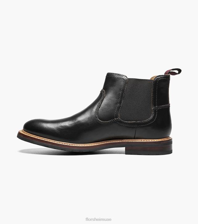 Florsheim رجال مسبك عادي اصبع القدم جور التمهيد 6B6H393 أسود الأحذية
