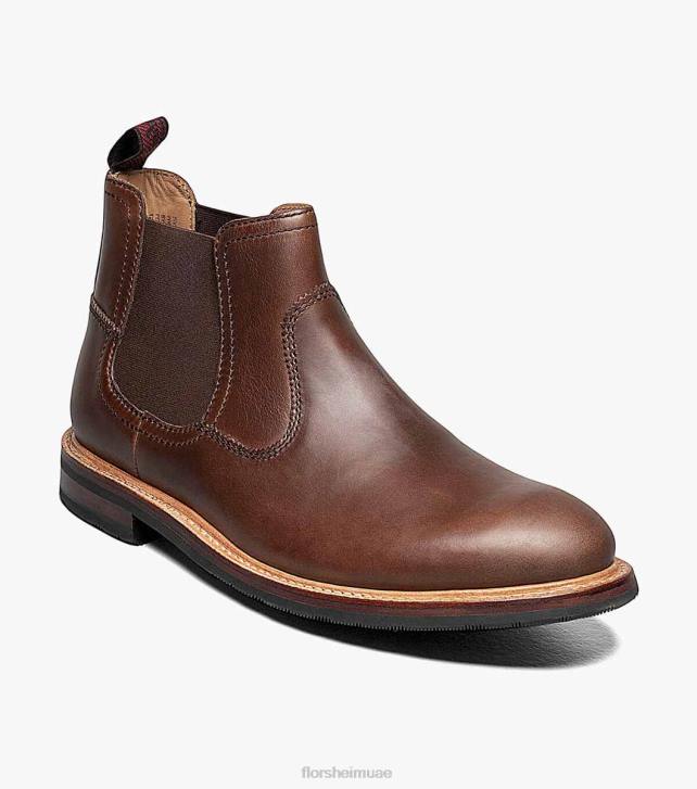 Florsheim رجال مسبك عادي اصبع القدم جور التمهيد 6B6H394 بني الأحذية