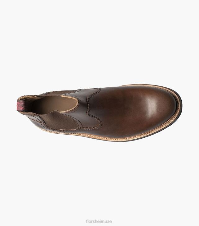 Florsheim رجال مسبك عادي اصبع القدم جور التمهيد 6B6H394 بني الأحذية