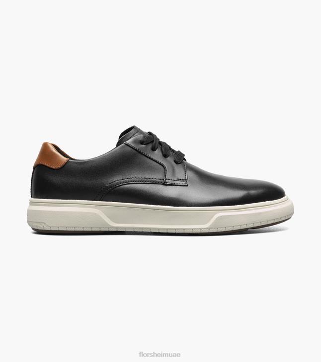 Florsheim رجال رئيس الوزراء العمل الصلب اصبع القدم عادي أكسفورد 6B6H401 أسود الأحذية