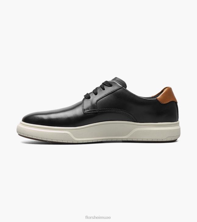 Florsheim رجال رئيس الوزراء العمل الصلب اصبع القدم عادي أكسفورد 6B6H401 أسود الأحذية
