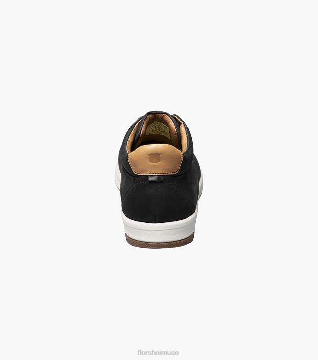 Florsheim رجال كروس عمل الصلب اصبع القدم أكسفورد عادي 6B6H403 أسود الأحذية