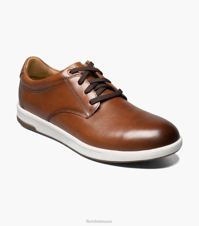 Florsheim رجال كروس عمل الصلب اصبع القدم أكسفورد عادي 6B6H404 كونياك الأحذية