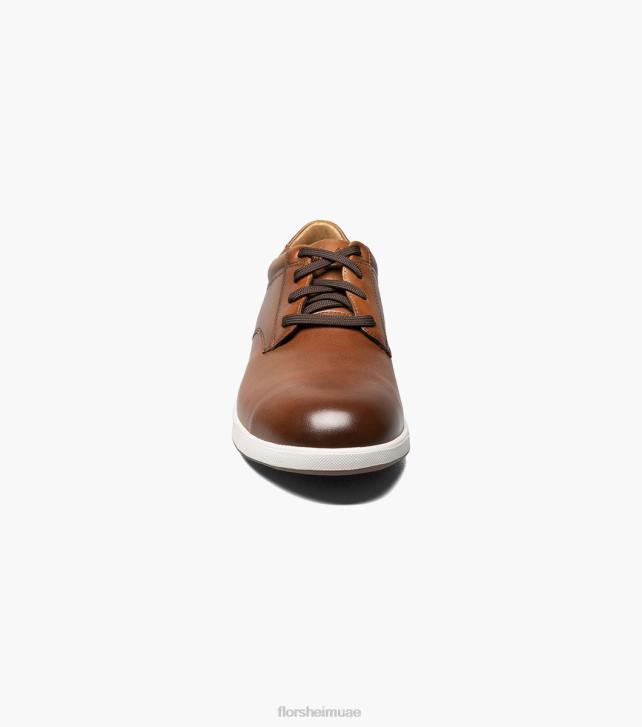 Florsheim رجال كروس عمل الصلب اصبع القدم أكسفورد عادي 6B6H404 كونياك الأحذية