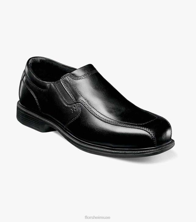Florsheim رجال فائدة العمل الصلب اصبع القدم الدانتيل يصل التمهيد 6B6H410 أسود الأحذية