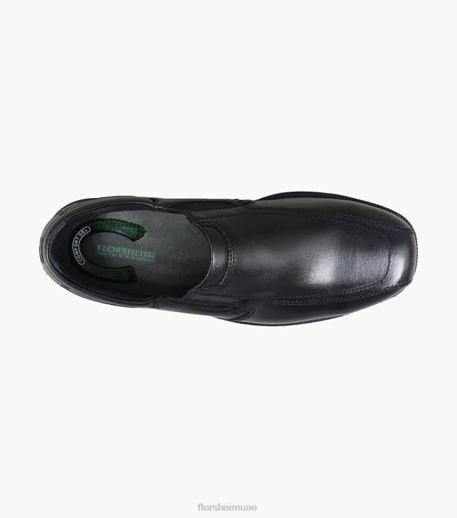 Florsheim رجال فائدة العمل الصلب اصبع القدم الدانتيل يصل التمهيد 6B6H410 أسود الأحذية