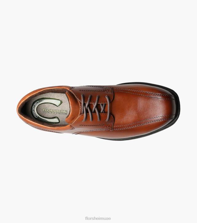 Florsheim رجال عمل كورونيس الصلب اصبع القدم دراجة اصبع القدم أكسفورد 6B6H413 بني الأحذية
