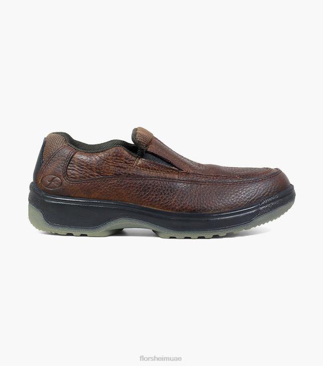 Florsheim رجال محظوظ العمل المركب اصبع القدم وزارة الخارجية الانزلاق على 6B6H421 بني الأحذية