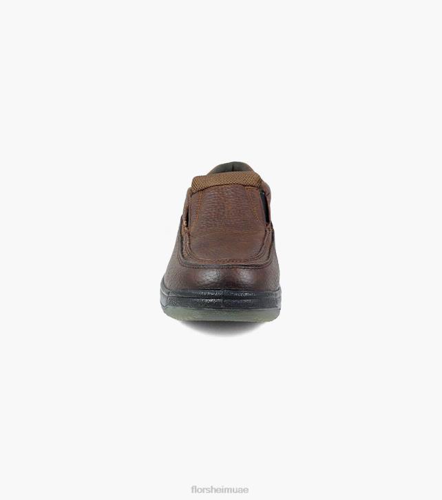 Florsheim رجال محظوظ العمل المركب اصبع القدم وزارة الخارجية الانزلاق على 6B6H421 بني الأحذية