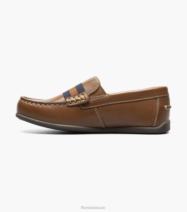 Florsheim أطفال جاسبر الابن. زنار حزام اصبع القدم متعطل 6B6H427 سرج تان الأحذية