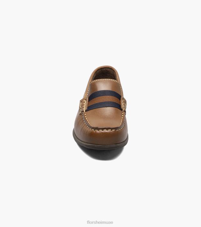 Florsheim أطفال جاسبر الابن. زنار حزام اصبع القدم متعطل 6B6H427 سرج تان الأحذية