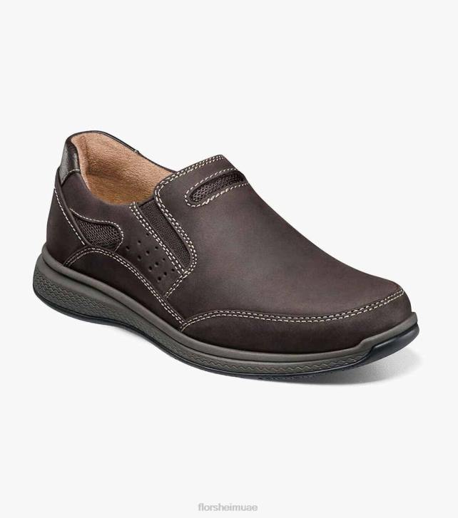 Florsheim أطفال بحيرات عظيمة الابن. الانزلاق على الرياضة 6B6H448 الفصل البني الأحذية