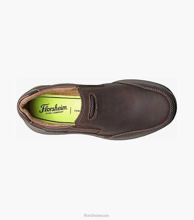 Florsheim أطفال بحيرات عظيمة الابن. الانزلاق على الرياضة 6B6H448 الفصل البني الأحذية