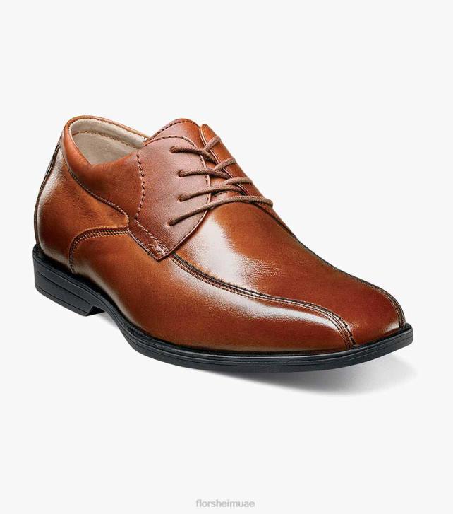 Florsheim أطفال تكشف الابن. دراجة اصبع القدم أكسفورد 6B6H489 كونياك الأحذية