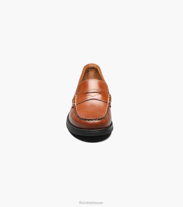 Florsheim أطفال الكروكيه الابن. موك تو بيني متعطل 6B6H494 سرج تان الأحذية