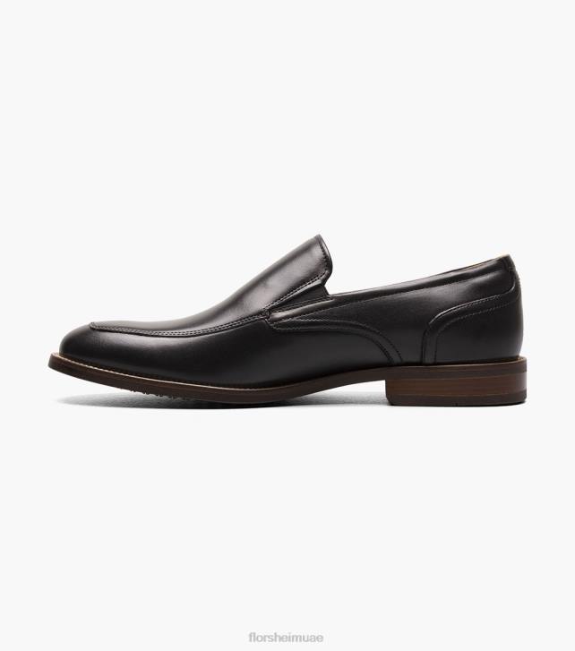 Florsheim رجال روتشى موك اصبع القدم الانزلاق على 6B6H50 أسود الأحذية