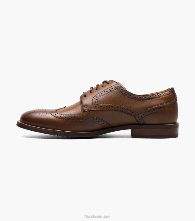 Florsheim رجال روتشى وينجتيب أكسفورد 6B6H51 كونياك الأحذية