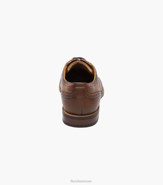 Florsheim رجال روتشى وينجتيب أكسفورد 6B6H51 كونياك الأحذية