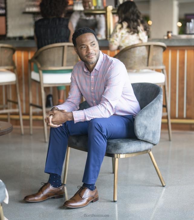 Florsheim رجال روتشى وينجتيب أكسفورد 6B6H51 كونياك الأحذية