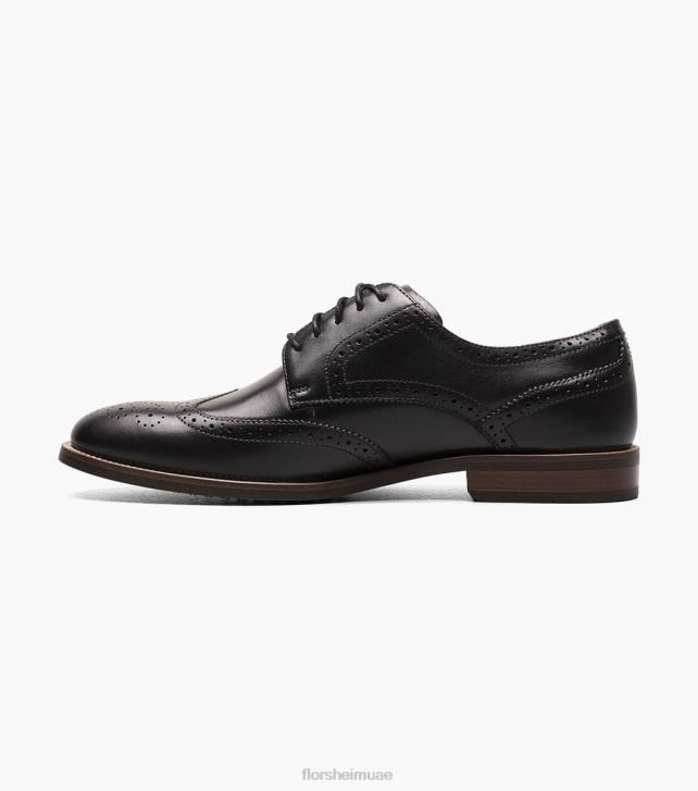 Florsheim رجال روتشى وينجتيب أكسفورد 6B6H52 أسود الأحذية