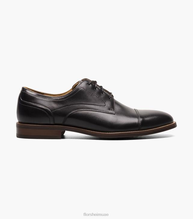 Florsheim رجال روتشى كاب تو أكسفورد 6B6H54 أسود الأحذية