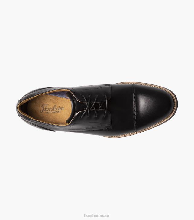 Florsheim رجال روتشى كاب تو أكسفورد 6B6H54 أسود الأحذية